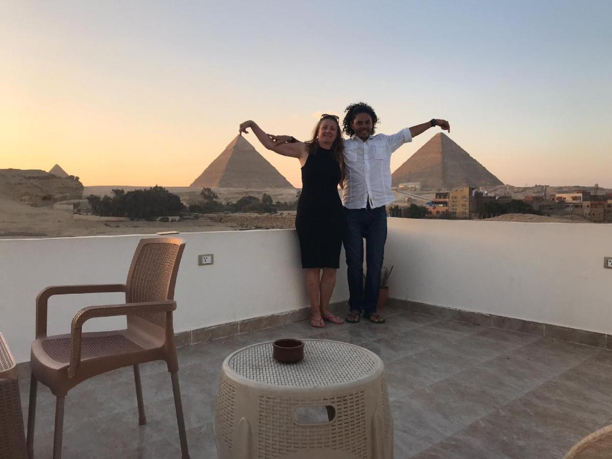 King Khufu Pyramids View Hotel Kafrat al Jabal Ngoại thất bức ảnh