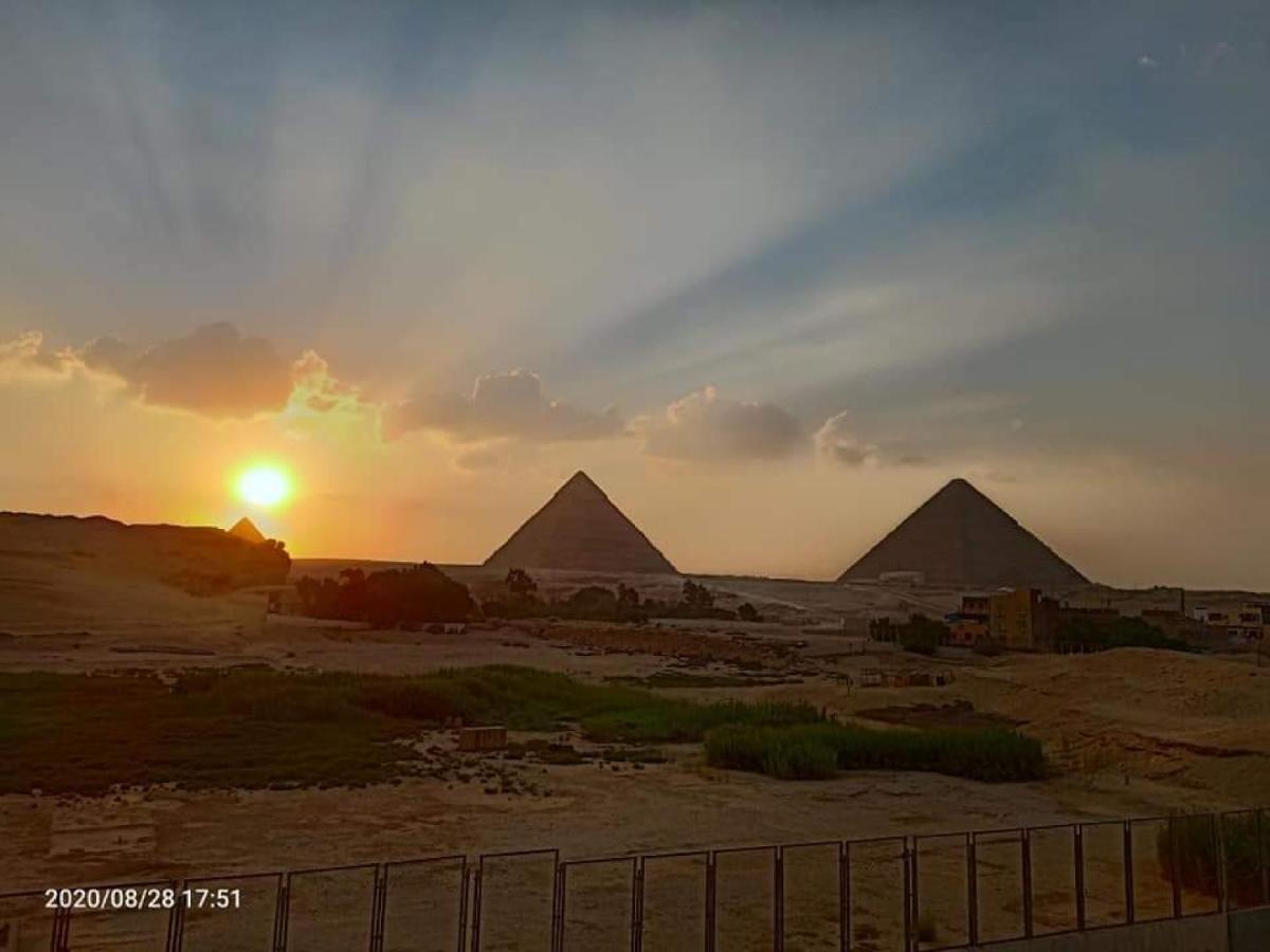King Khufu Pyramids View Hotel Kafrat al Jabal Ngoại thất bức ảnh