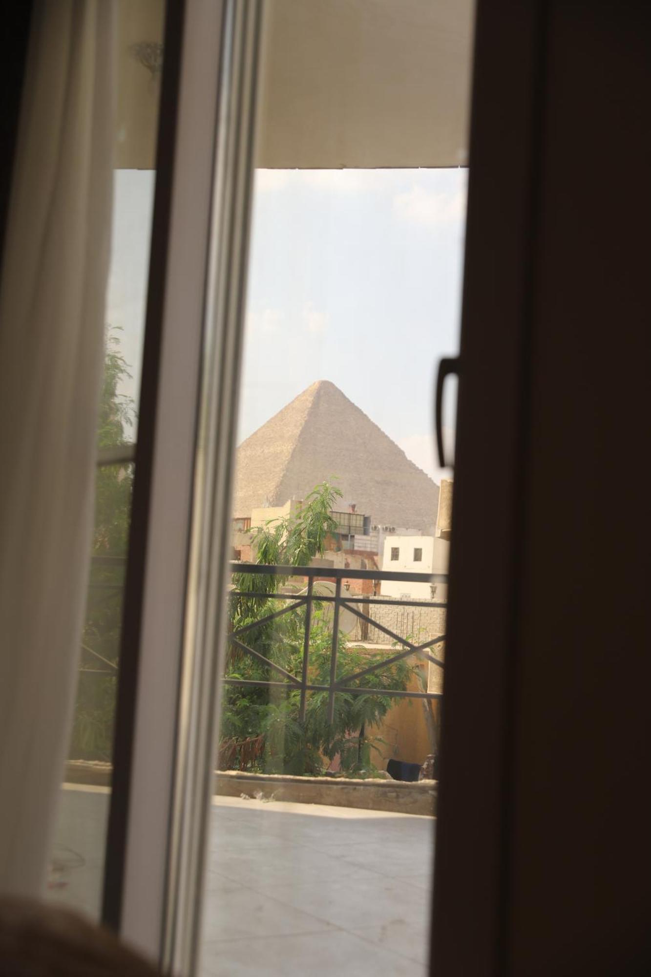King Khufu Pyramids View Hotel Kafrat al Jabal Ngoại thất bức ảnh