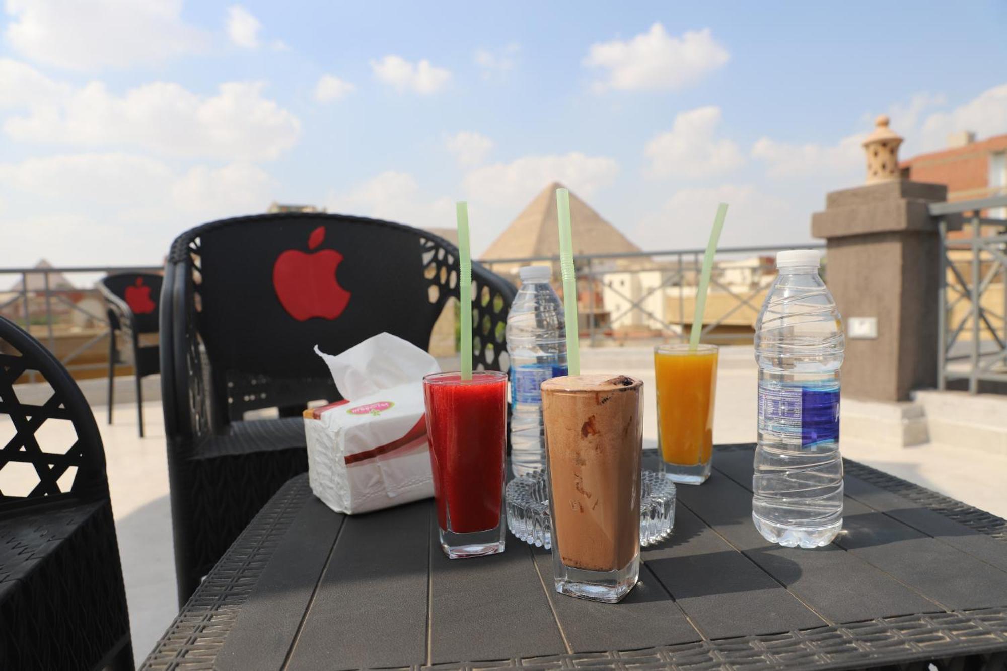 King Khufu Pyramids View Hotel Kafrat al Jabal Ngoại thất bức ảnh